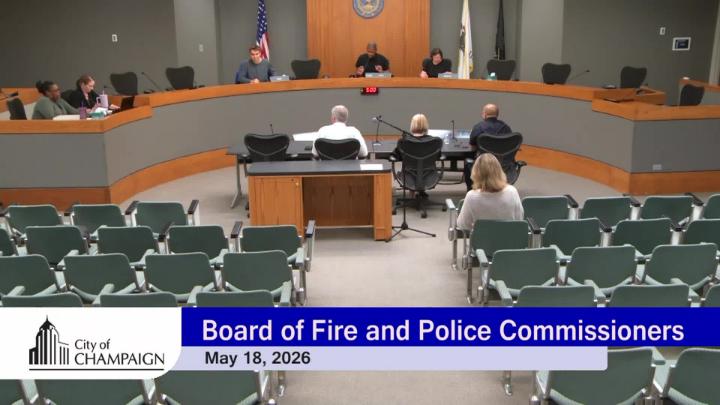 Thumbnail image for Board of Fire and Police Commissioners - 5/18/26
