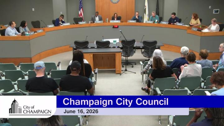 Thumbnail image for Champaign City Council - 6/16/26